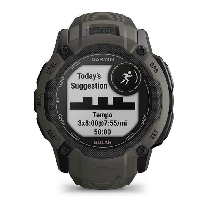 Garmin INSTINCT 2X Solar Multisport-Smart Moosgruen