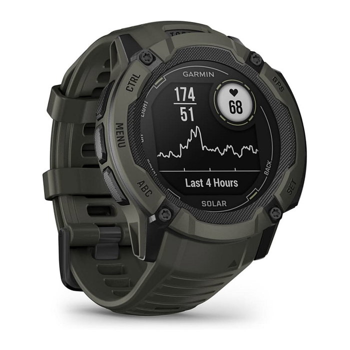 Garmin INSTINCT 2X Solar Multisport-Smart Moosgruen