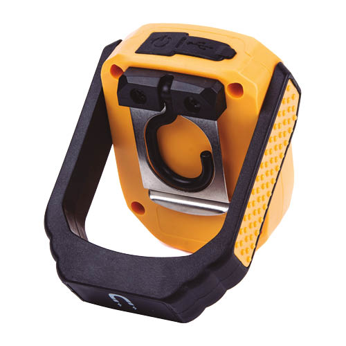 GSC Evolution Linterna de trabajo LED COB 6W recargable Naranja