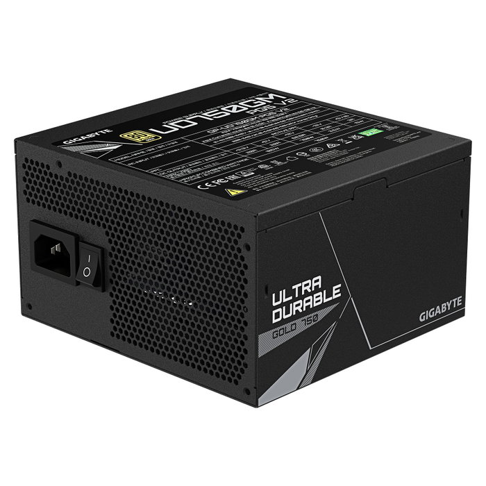 Gigabyte UD750GM PG5 V2 750 W 80 PLUS Gold ATX 3.1 Modular Negro