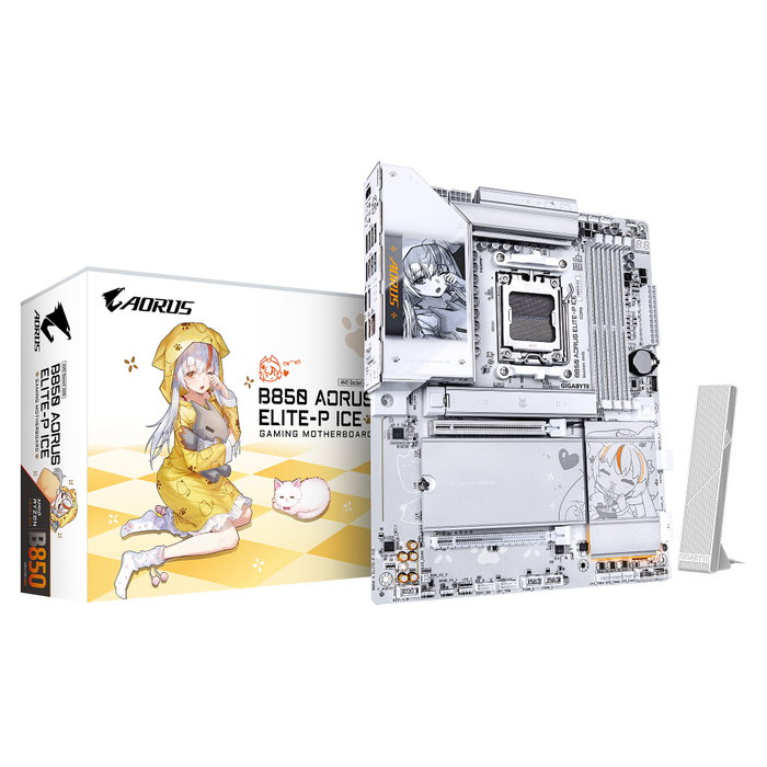 Gigabyte B850 AORUS ELITE-P ICE AM5 4xDDR5 HDMI Gigabyte B850 AORUS ELITE-P ICE AM5 4xDDR5 HDMI