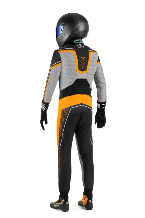 Sparco Traje de Karting K50 Superleggera-K Negro/Naranja Talla 58