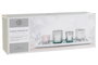 DKD Home Decor Portavela Set de 5, Plateado, 14 x 52 x 37 cm