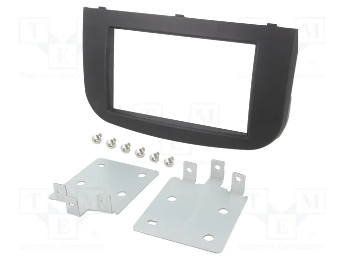 ACV Bastidor de montaje de radio para Mitsubishi Colt 2 DIN, negro ACV Bastidor de montaje de radio para Mitsubishi Colt 2 DIN, negro