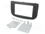 ACV Bastidor de montaje de radio para Mitsubishi Colt 2 DIN, negro