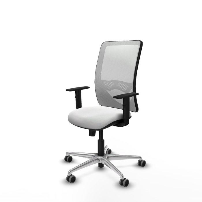 PIQUERAS Y CRESPO Silla de oficina Zulema Blanca con Mecanismo Sincro PIQUERAS Y CRESPO Silla de oficina Zulema Blanca con Mecanismo Sincro