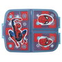Stor Sandwichera Infantil Spiderman Midnight Flyer con Múltiples Compartimentos 19x15x7 cm de PP