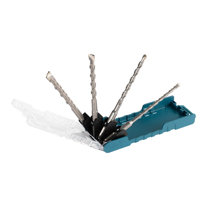 Makita E-13605 Juego de Brocas SDS-Plus de 4 Piezas para Concreto Makita E-13605 Juego de Brocas SDS-Plus de 4 Piezas para Concreto