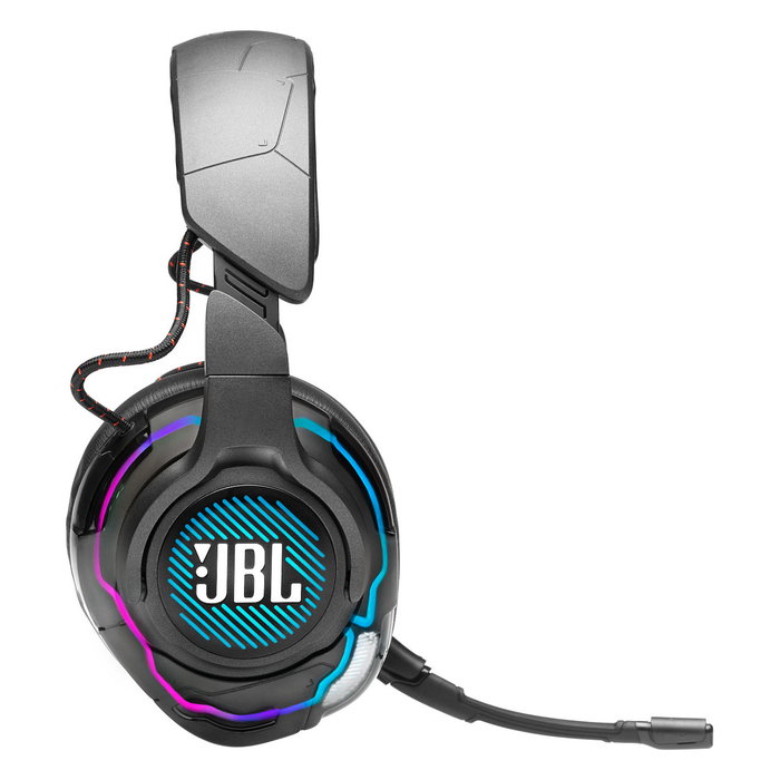 JBL Quantum One Auriculares Gaming Diadema Alámbricos Over-Ear, Negro, con Micrófono Boom Extraíble y Cancelación de Ruido, 20-20000 Hz
