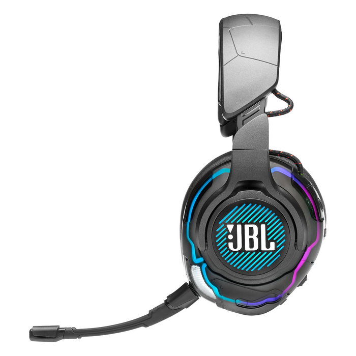 JBL Quantum One Auriculares Gaming Diadema Alámbricos Over-Ear, Negro, con Micrófono Boom Extraíble y Cancelación de Ruido, 20-20000 Hz