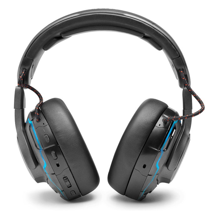 JBL Quantum One Auriculares Gaming Diadema Alámbricos Over-Ear, Negro, con Micrófono Boom Extraíble y Cancelación de Ruido, 20-20000 Hz