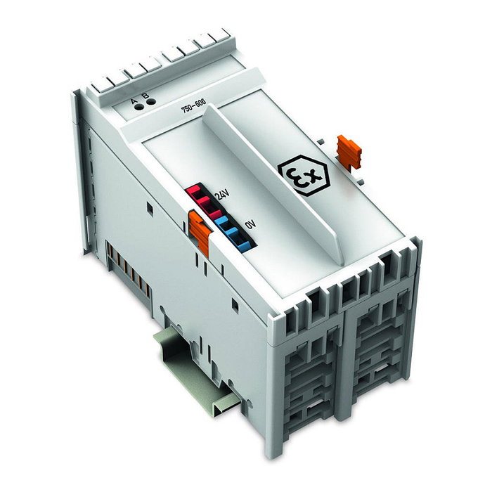 WAGO 750-606 Fuente de alimentación de potencial 24VDC 1A Ex i Gris WAGO 750-606 Fuente de alimentación de potencial 24VDC 1A Ex i Gris