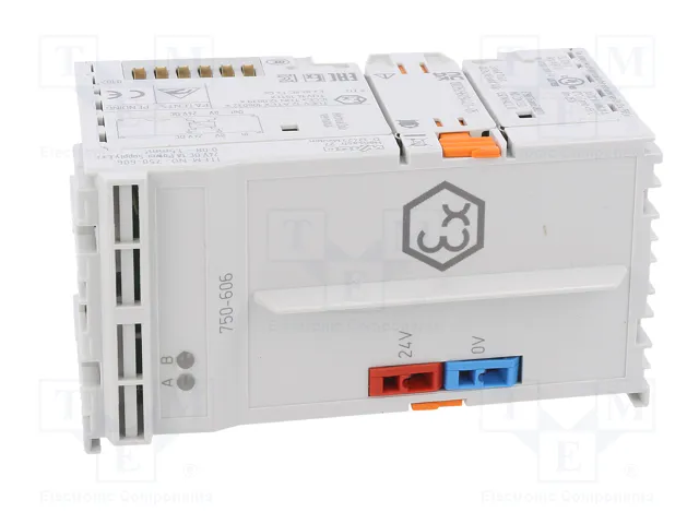 WAGO 750-606 Alimentación de potencial 24VDC 1A Ex i Gris claro