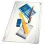 ESSELTE Funda Multitaladro con Cremallera PVC 200µ A4 11 Taladros Bolsa de 5