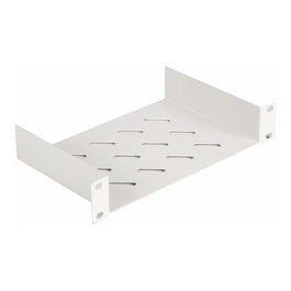 EQUIP Estante fijo EZFS-10-1-15-G para armarios de 10 pulgadas, 1U, 15cm