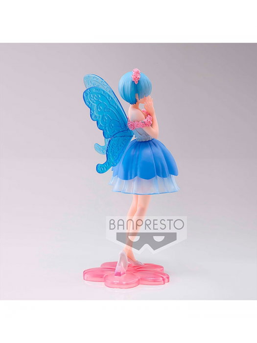 Banpresto Figura Re Zero Starting Life In Another World Espresto Fairy Elemints Rem 20 cm