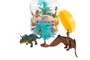 DKD Home Decor Set de 20 Dinosaurios y Animales Multicolor en PVC