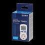 ORNO Enchufe Schuko con 1 Toma y Temporizador Digital Semanal Programable ORPRE409