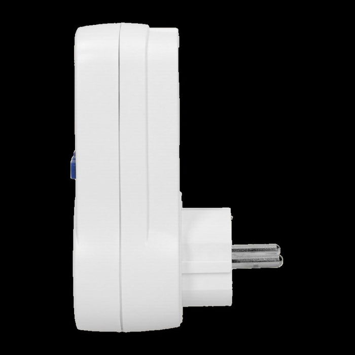 ORNO Enchufe Schuko con 1 Toma y Temporizador Digital Semanal Programable ORPRE409