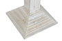 DKD Home Decor Lámpara de pie con Perchero Blanco Decapé