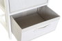 DKD Home Decor Cajonera de Bambú y Paulownia Blanca con 2 Cajones