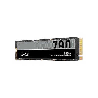 Lexar Media NM790 SSD NVMe PCIe 4.0 M.2 512GB, 7200 MB/s Lectura, 4400 MB/s Escritura, para PC y Portátil, 5 Años de Garantía