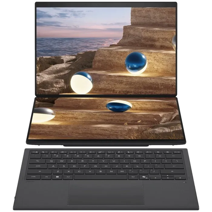 ASUS ZenBook Duo UX8407AASN084W Portátil 14" OLED WQXGA+ Táctil, Intel Core Ultra 7, 16GB RAM, 512GB SSD, Windows 11 ASUS ZenBook Duo UX8407AASN084W Portátil 14" OLED WQXGA+ Táctil, Intel Core Ultra 7, 16GB RAM, 512GB SSD, Windows 11