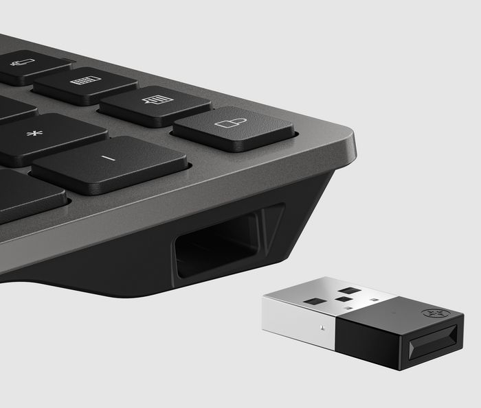 HP 725 Multi-Device Rechargeable Wireless Keyboard HP 725 Multi-Device Rechargeable Wireless Keyboard