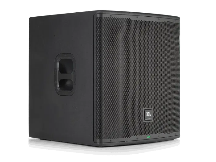 JBLPRO Subwoofer Pa Amplificado Activo 18 Pulgadas 1500W Pico 750W RMS DSP dbx Mezclador Digital Control App