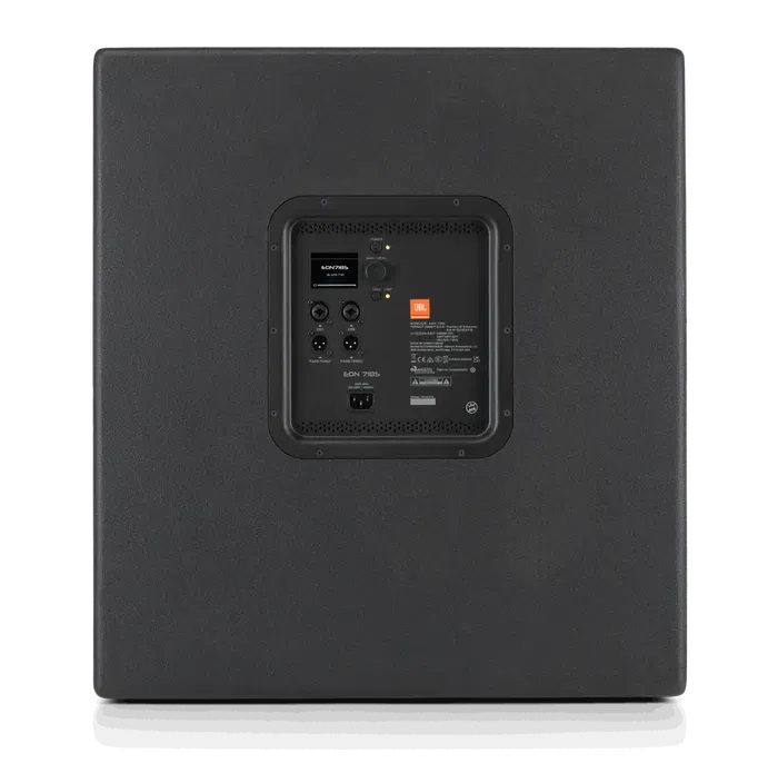 JBLPRO Subwoofer Pa Amplificado Activo 18 Pulgadas 1500W Pico 750W RMS DSP dbx Mezclador Digital Control App