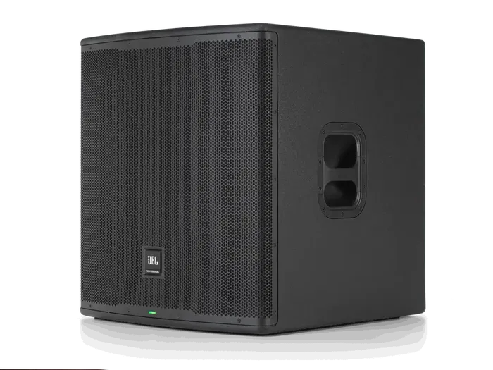 JBLPRO Subwoofer Pa Amplificado Activo 18 Pulgadas 1500W Pico 750W RMS DSP dbx Mezclador Digital Control App