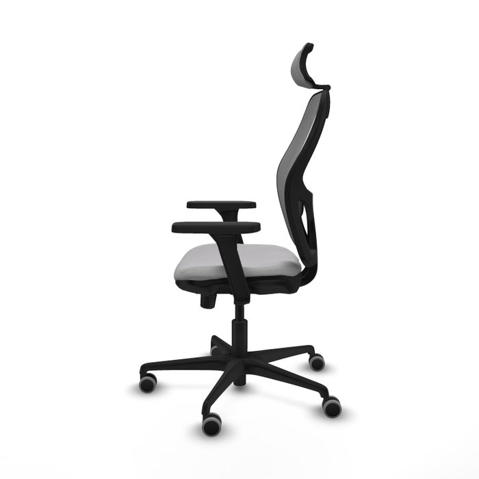 PIQUERAS Y CRESPO Silla de oficina Jorquera con mecanismo Sincro/Traslack Gris