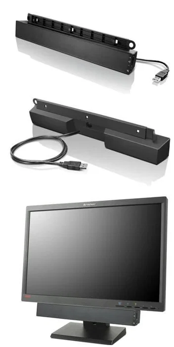Lenovo USB Soundbar Negra