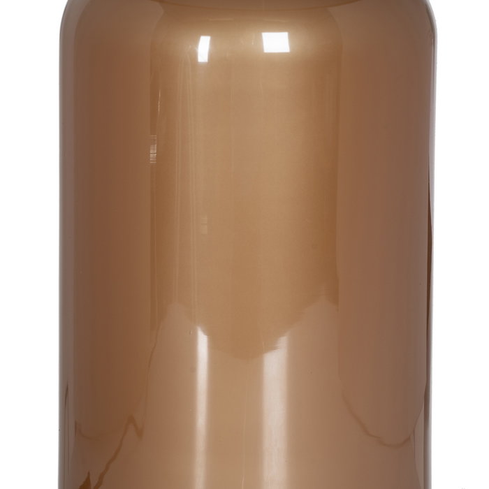 Lámpara Mesa Beige Dorado Cristal 39 X 39 X 68,50 cm