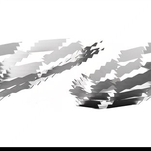 Alessi MT03 W Centro de Mesa Blanco Acero La Stanza dello Scirocco Mario Trimarchi Diseño Moderno Elegante Alessi MT03 W Centro de Mesa Blanco Acero La Stanza dello Scirocco Mario Trimarchi Diseño Moderno Elegante