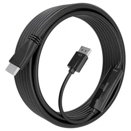 Aisens Cable Conversor DisplayPort Macho - HDMI Macho 4K 5m Negro A125-0896