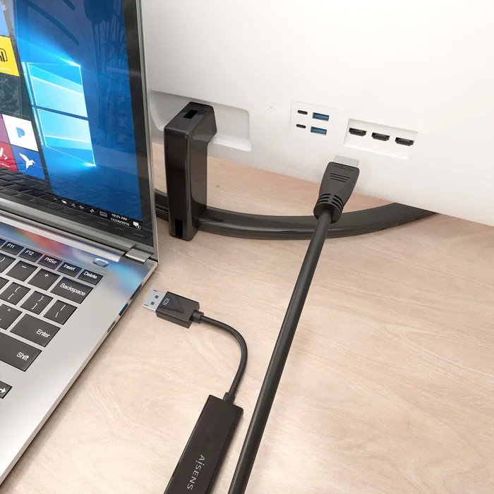 Aisens Cable Conversor DisplayPort a HDMI 4K@60Hz 5m Negro