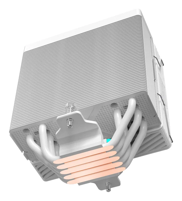 Mars Gaming MCPU-X5ARGBW Ventilador CPU Refrigerador Procesador 12cm ARGB Blanco, 5 Heatpipes, 280W TDP, PWM, Compatible con Intel LGA1700/AMD AM4/AM5