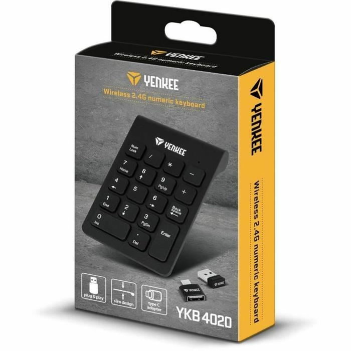 Yenkee Teclado numérico inalámbrico YKB 4020 Yenkee Teclado numérico inalámbrico YKB 4020
