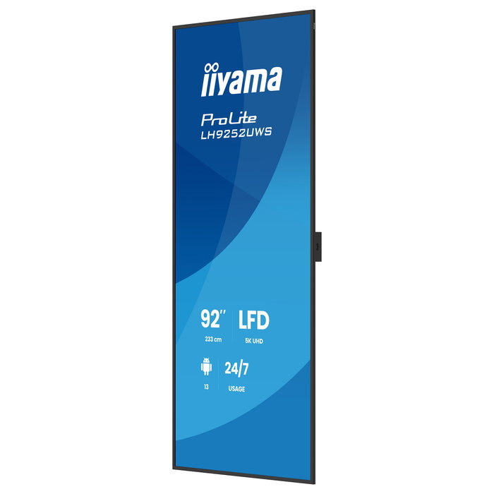 iiyama ProLite LH9252UWS-B1AG 92 pulg. 5K UltraWide VA Negro