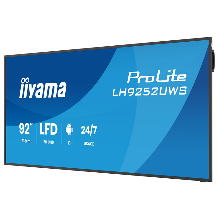 iiyama ProLite LH9252UWS-B1AG 92 pulg. 5K UltraWide VA Negro