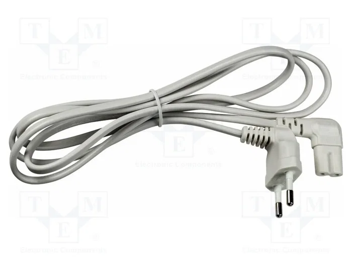 AS SCHWABE Cable de alimentación H03VVH2-F 2x0,75mm2 1,5m AS SCHWABE Cable de alimentación H03VVH2-F 2x0,75mm2 1,5m