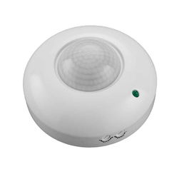 Edm Detector de Movimiento de Techo Blanco Detección 8m Ángulo 360° Potencia Máx. 1200W Tensión 250V