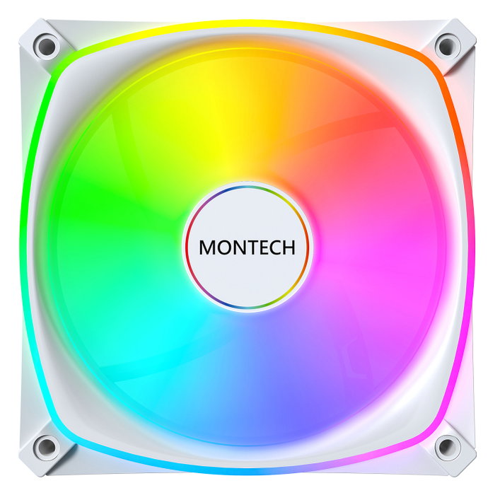 Montech RX120 PRO White Ventilador de Caja 120mm