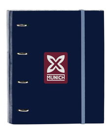 Carpeta de anillas Munich Royal Azul 27 x 32 x 3.5 cm