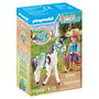 Playmobil 71358 Horses of Waterfall - Ellie & Sawdust mit Westernübung Set de Figuras de Juguete Disney, 4 Piezas, Multicolor, Edad 5+