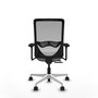 PIQUERAS Y CRESPO Silla de oficina Zulema Gris con mecanismo Sincro/Traslack