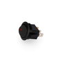 Edm Interruptor de balancin 6,5a 250v con piloto luminoso negro