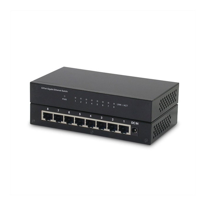 ROLINE Secomp 21.14.3521 Switch Gigabit Ethernet de 8 Puertos ROLINE Secomp 21.14.3521 Switch Gigabit Ethernet de 8 Puertos