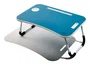 Muitomas Mesa Auxiliar Plegable Azul TABLEDESKBL